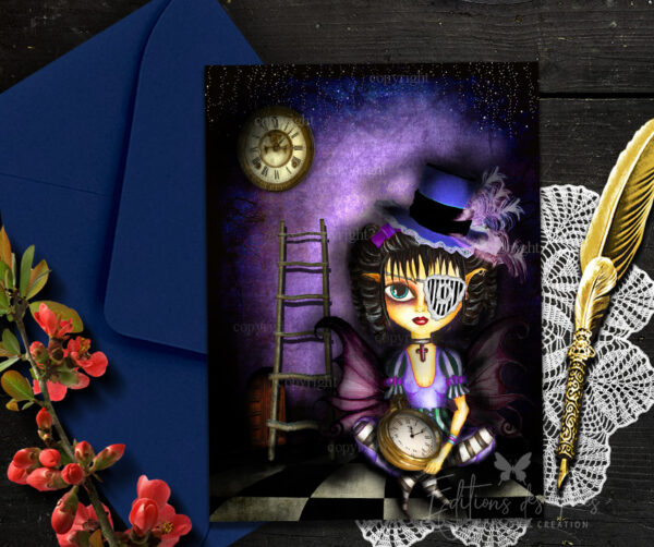 Carte d'art steampunk fée, steampunk fées, steampunk fairy, carte d'art steampunk, carte postale steampunk, fée steampunk, carte postale originale, carte postale illustrée, carte postale illustration, Carterie d'Art, editions des fees, editeur de cartes d'art, carterie en ligne, editions cartes d'art, cartes postales originales, carterie fantaisie, carte postale féerie, carte postale feerique, carte postale fée, cartes d'art, carterie d'art, cartes postales d'art, cartes postales feeriques, editeur carterie, editions cartes d'art, cartes feeriques, editions cartes postales, cartes d'artistes, cartes de voeux, carte de voeux féerique, carte de voeux fée, féerie, cartes de voeux feeriques, cartes postales illustrees, carterie papeterie, papeterie fantaisie, art greeting cards, greeting cards, fairy art cards, fairy greeiting cards, art cards online, greeting cards, birthday cards, stationery online, illustrated greeting cards, note cards, fairy note cards, illustration note cards, original art postcards, vintage art postcards, art postcards, postcards illustration, original postcards, cartes féeriques, cartes postales féeriques, les fées, féeriques