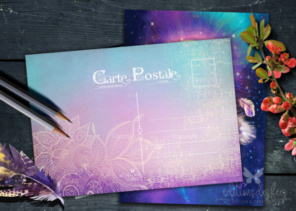 carte d'art, carte postale, carte postale artist, cartes fantaisie, carte postale illustrée, postcard, art cards, grossiste carterie, fournisseur carterie, carterie esoterique, carte postale esoterique